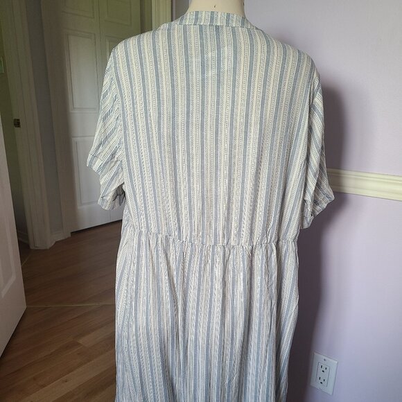 Torrid Striped Swing Dress - Picture 3 of 4
